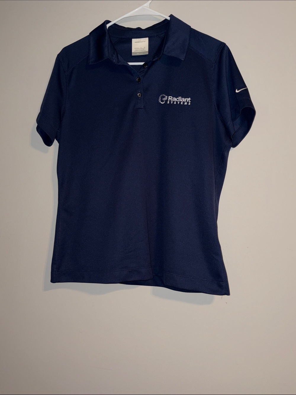 Nike Golf Navy Blue Dri-FIT Polo